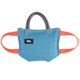 Julius-K9 Cotton Bitepad - Durable Cotton Tug Toy for Dogs, with Three Handles, Blue