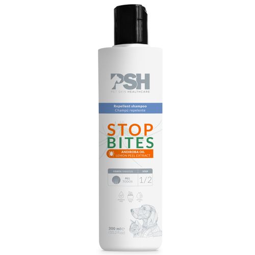 PSH Daily Beauty Stop Bites Shampoo 300ml - szampon dla psa i kota, odstraszający pchły i kleszcze