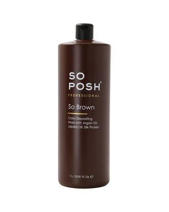 So PosH So Brown Color Depositing Mask - profesjonalna maska koloryzująca do brązowej sierści 