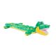 Outward Hound Squeaker Matz Gator XL - pluszowa mata do zabawy dla psa, zielony aligator z 16 piszczałkami