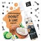 Bugalugs 2in1 Detangling Foam Comb Coconut & Lime 150ml - Leave-In Conditioner with Comb Applicator for Dogs & Cats, Coconut and Lime Scent