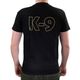 Julius-K9 T-Shirt Black - bawełniany t-shirt, koszulka dla trenera psów