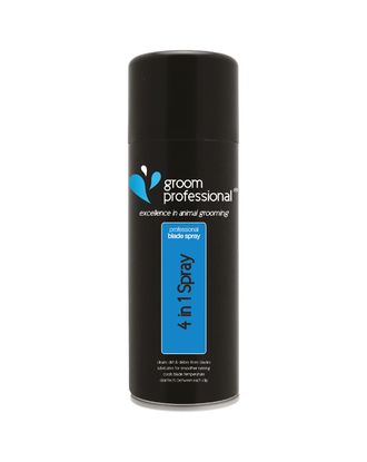 Groom Professional 4in1 Clipper Spray 400ml - wielozadaniowy spray do czyszczenia i konserwacji ostrzy maszynek