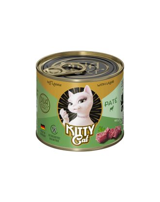 Kitty Cat Lamb Pate - bezzbożowa mokra karma, pasztet dla kota, z jagnięciną - 200g