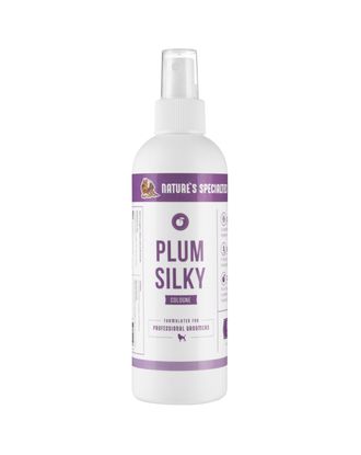 Nature's Specialties Plum Silky Cologne - woda zapachowa dla psa i kota, o delikatnym owocowym aromacie - 237ml