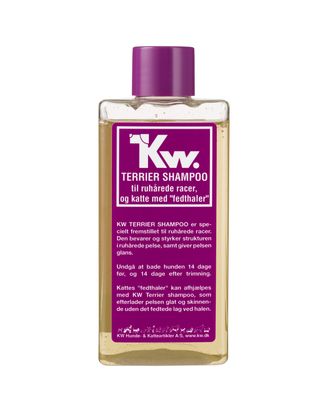 KW Terrier Shampoo - szampon dla psów szorstkowłosych i kotów z przetłuszczającą się sierścią - 200ml