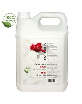 Diamex Bio-Technic - wegański szampon do pielęgnacji skóry i włosów, do wszystkich typów sierści - 5L