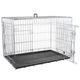 Flamingo Keo Silver - metalowa klatka dla psa, XXL: 76x120x82cm