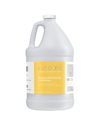 iGroom Banana Conditioner - nawilżająca odżywka dla psa i kota, ułatwiającą usuwanie podszerstka - 3,8L