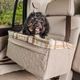 PetSafe Happy Ride Booster Seat Tan - fotelik samochodowy dla psa, beżowy