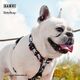 Dashi Classy Betty Back Harness - regulowane szelki guard dla psa, wzór Betty Boop, czarne