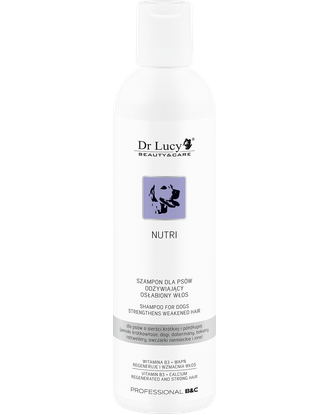 Dr Lucy Nutri - regenerujący i wzmacniający sierść szampon z wapniem - 250ml