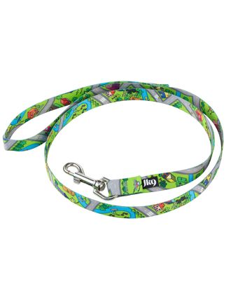 Julius-K9 MoreColor Basic Leash Daycare 120cm - smycz taśmowa dla psa, w kolorowe miasteczko