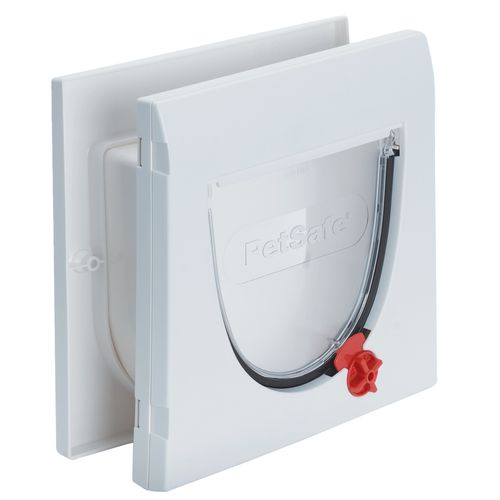 PetSafe Staywell Classic Cat Flap with Tunnel White - drzwiczki dla kota, z tunelem, 4 możliwości ustawienia
