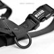 Dashi Colorflex Back Harness Black - regulowane, wodoodporne szelki guard dla psa, czarne