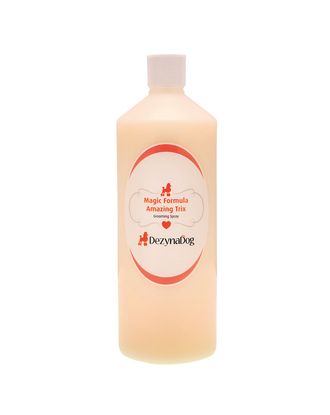 DezynaDog Magic Formula Amazing Trix Grooming Spray - odżywka dla psa 3w1, nabłyszczacz, rozkołtuniacz, antystatyk - 1L