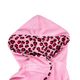 Max&Molly Dog Bathrobe Leopard Pink - szlafrok dla psa, miękki i chłonny, wzór cętki