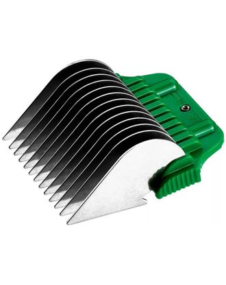 Heiniger Wide W-Snap-On Stainless Steel Comb - Stainless Steel Attachment Combs for Wide Snap-On Blades - 22mm