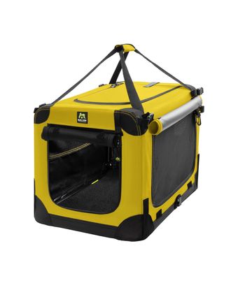 Maelson Soft Dog Kennel Saffron Yellow - wysokiej jakości materiałowy transporter dla psa, żółty