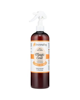 DezynaDog Magic Coat Leave-In Coat Spray 500ml - uniwersalna odżywka dla psa, bez spłukiwania