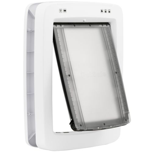 PetSafe SmartDoor Connected Pet Door - drzwiczki dla psa i kota z chipem, Wi-Fi, aplikacja na telefon