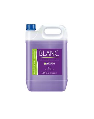 Artero Blanc Shampoo - szampon dla psa podkreślający kolor, do sierści białej, czarnej i srebrnej - Pojemność: 5L