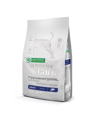 Nature's Protection Superior Care Hypoallergenic Adult All Breeds Salmon - karma hypoalergiczna dla psa, z łososiem - 1,5kg