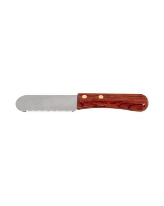 Chadog Stripping Knife Extra Fine - profesjonalny trymer z drewnianą rączką, bardzo drobny, szeroki