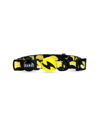 Dashi Eco Banana Cat Collar - obroża dla kota, z materiałów z recyklingu, wzór w banany
