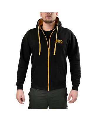 Julius-K9 Full-Zip Hoodie Black/Gold - rozpinana bluza z kapturem dla trenera psów