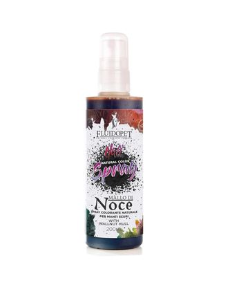FluidoPet Holi Line Spray Mallo di Noce 200ml - odżywczy spray do czarnej i ciemnej sierści