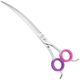 Blovi Curly Line Extra Curved Scissors 8" – Long Grooming Shears for Curly Coats, Japanese Steel