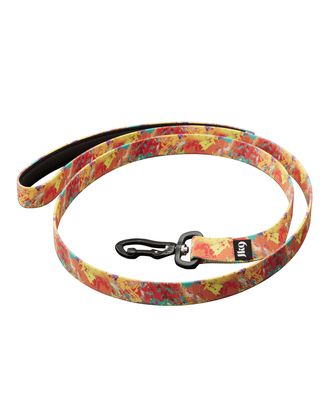 Julius-K9 MoreColor Leash Crazy 120cm - smycz taśmowa dla psa, wzór Crazy
