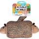 Holland Double Wooble Log Lovers - piszcząca zabawka dla psa ze sprężynką, bobry w pieńku