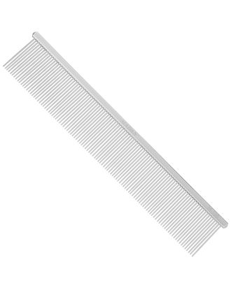 Madan Professional Alu Comb 19cm - aluminiowy grzebień dla psa, z średnim rozstawem pinów