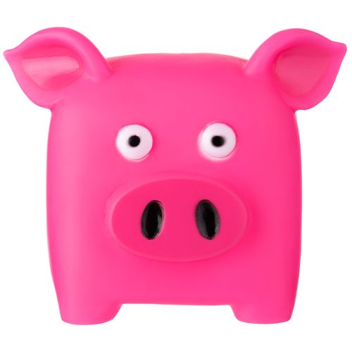 JK Animals Vinyl Piggy 10cm - gumowa zabawka dla psa, świnka z piszczałką