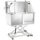 Blovi Professional Stainless Steel Electric Dog Bath with Right Sided Front Door