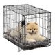 MidWest QT Deluxe Ombre Swirl Pet Bed - Soft Plush Pet Bed, Gray