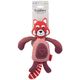 Resploot Cuddlers Red Panda - maskotka dla psa, panda ruda z materiałów z recyklingu, z piszczałką