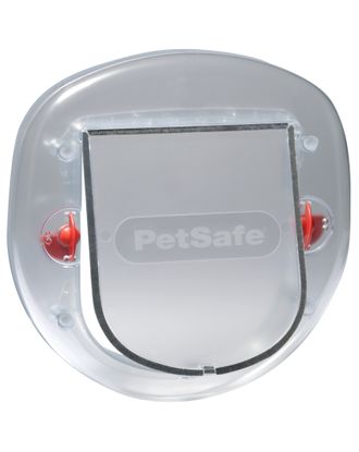 PetSafe Staywell Big Cat & Small Dog Flap Frosted - przezroczyste drzwiczki dla dużego kota i małego psa