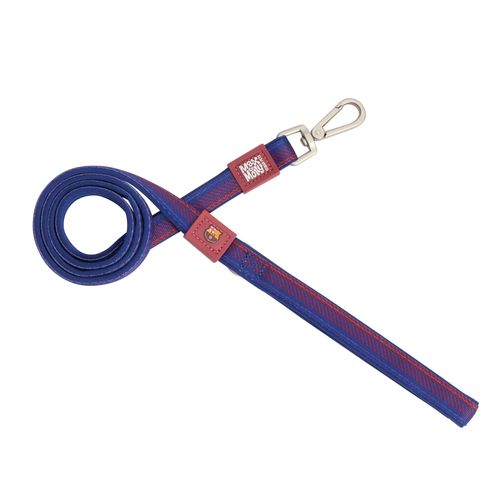Max&Molly FC Barcelona Short Leash 120cm - krótka smycz dla psa, z motywem klubu piłkarskiego