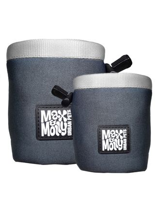 Max&Molly Treat Bag Silver - wodoodporna saszetka na przysmaki dla psa