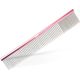 Yuup! Pink Comb 25cm - lekki, aluminiowy grzebień z mieszanym rozstawem ząbków 80:20, różowy
