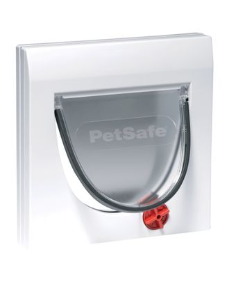 PetSafe Staywell Classic Cat Flap White - drzwiczki dla kota, białe, 4 możliwości ustawienia