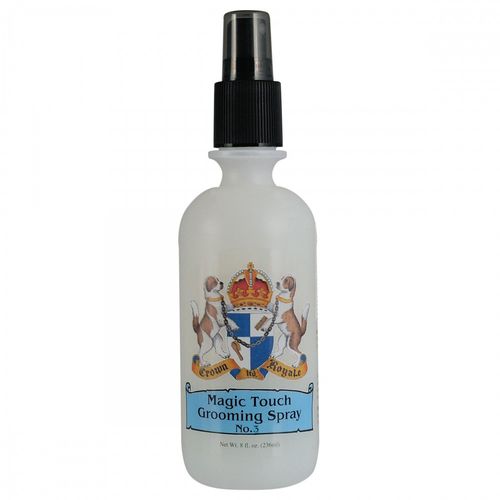 Crown Royale Magic Touch Formula 3 RTU - spray antystatyczny i nabłyszczający do gęstej i obfitej sierści psa