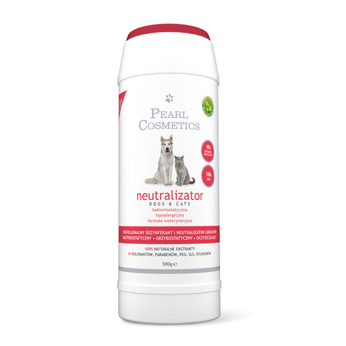 Pearl Cosmetics SLS Free - profesjonalny dezynfekant, pochłaniacz i neutralizator zapachów 500g