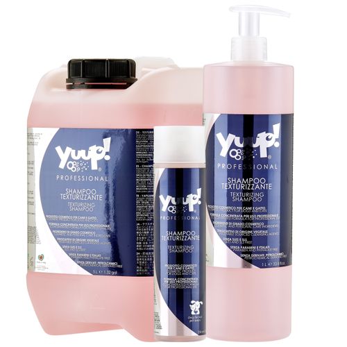 Yuup Professional Texturizing Shampoo - szampon strukturyzujący i zwiększający objętość sierści, koncentrat 1:20