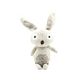 Record Cotton Rabbit 30cm - bawełniany królik, zabawka dla psa z piszczałką 