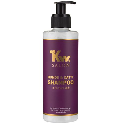 KW Salon Limone Shampoo 300ml - uniwersalny szampon dla psa i kota, o cytrusowym zapachu