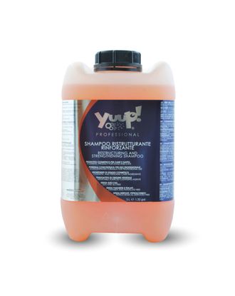 Yuup! Professional Restructuring and Strengthening Shampoo - szampon silnie odbudowujący i wzmacniający włos, koncentrat 1:20 - Pojemność: 5L